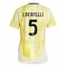 Juventus Manuel Locatelli #5 Bortedrakt Dame 2024-25 Korte ermer